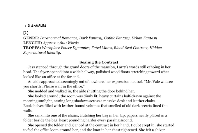 ghostwrite dark romance and speculative fiction